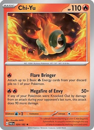 [PKM-R] Chi-Yu (029/182) (Build & Battle Box) [Scarlet & Violet: Paradox Rift]