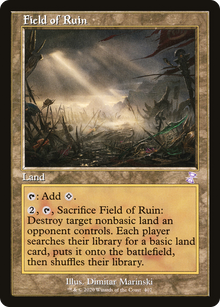 {R} Field of Ruin (Timeshifted) [Time Spiral Remastered][TSR 407]