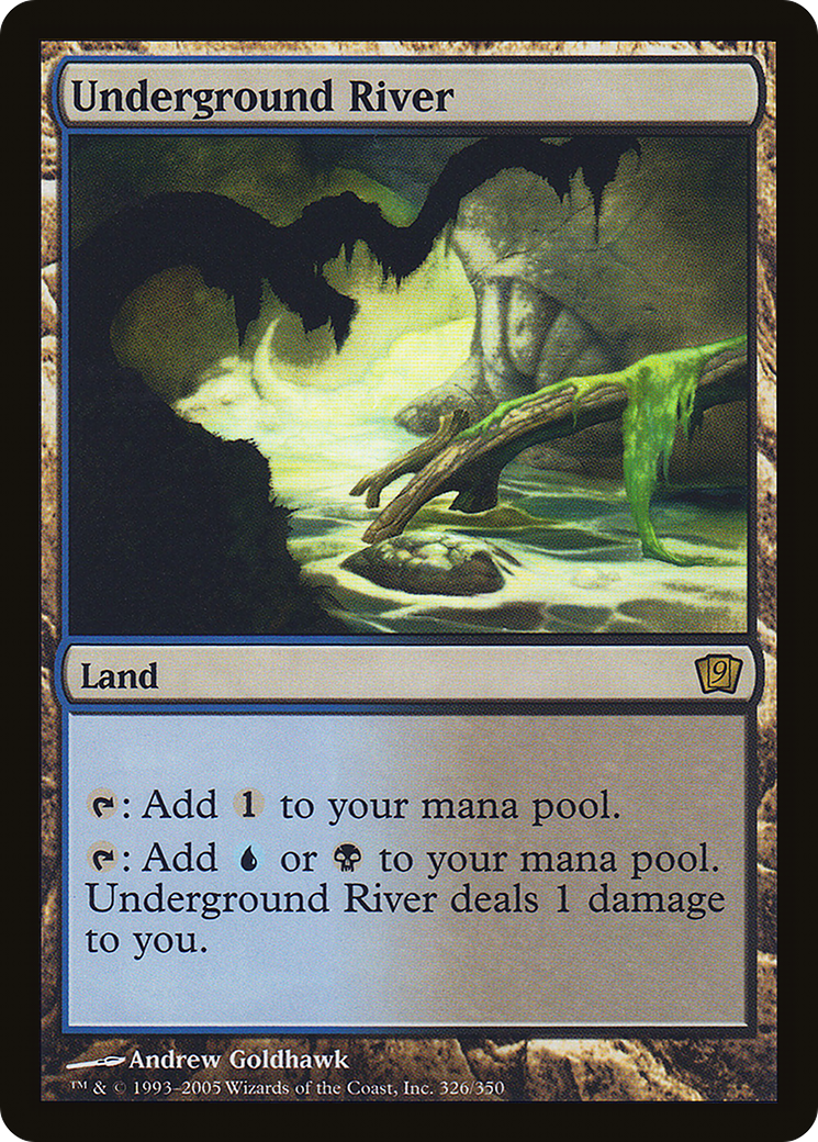 {R} Underground River [Ninth Edition][9ED 326]