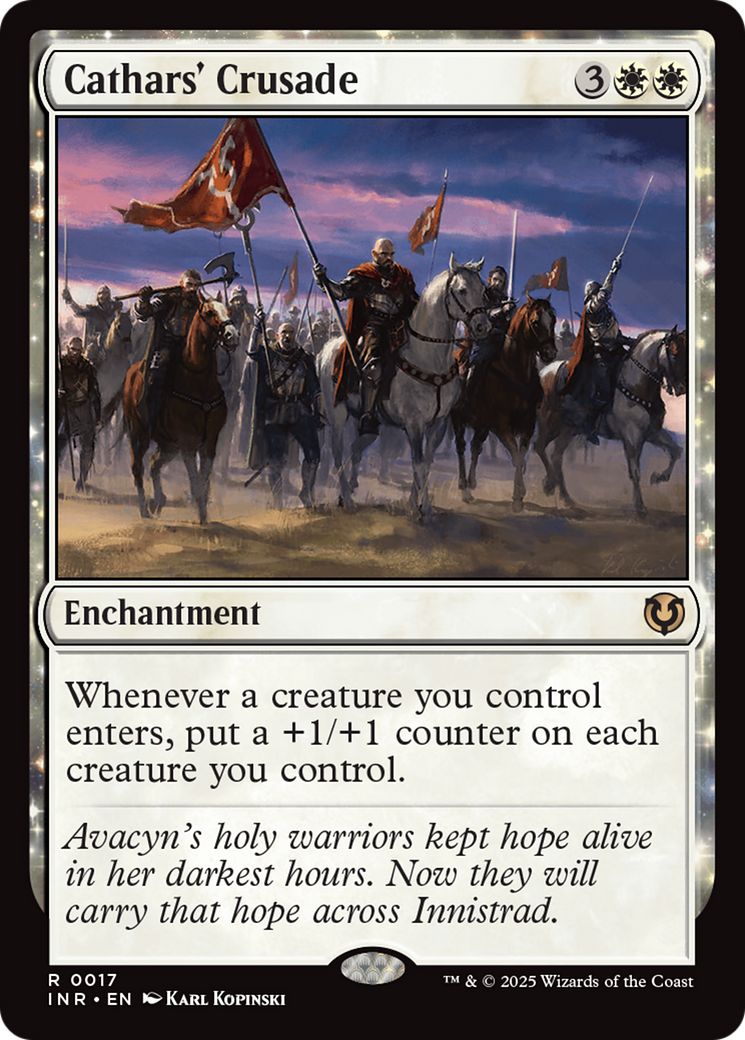 {R} Cathars' Crusade [Innistrad Remastered][INR 017]