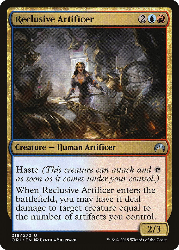 {C} Reclusive Artificer [Magic Origins][ORI 216] - Misty Mountain Games
