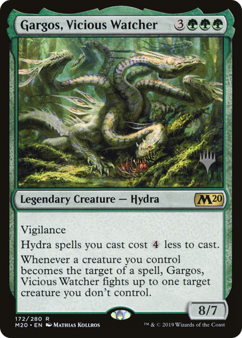 {R} Gargos, Vicious Watcher (Promo Pack) [Core Set 2020 Promos][PP M20 172]