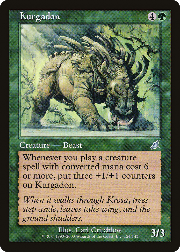 {C} Kurgadon [Scourge][SCG 124]