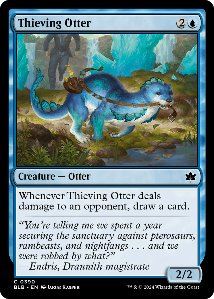 {@C} Thieving Otter [Bloomburrow][BLB 390]