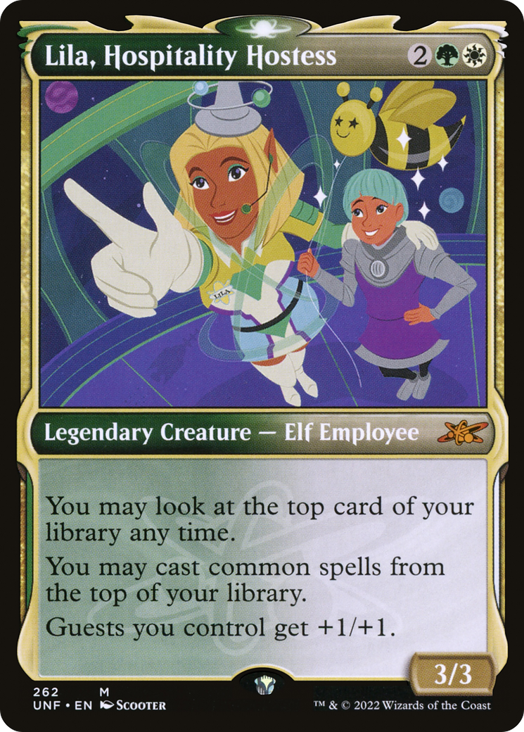 {R} Lila, Hospitality Hostess (Showcase) [Unfinity][UNF 262]
