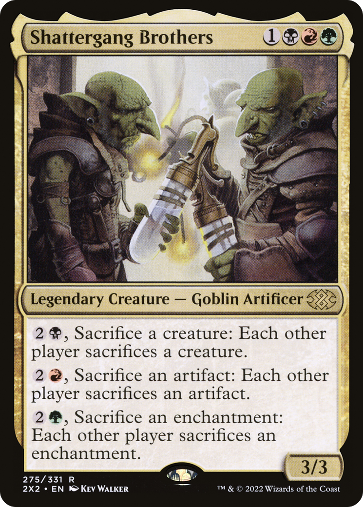 {R} Shattergang Brothers [Double Masters 2022][2X2 275]
