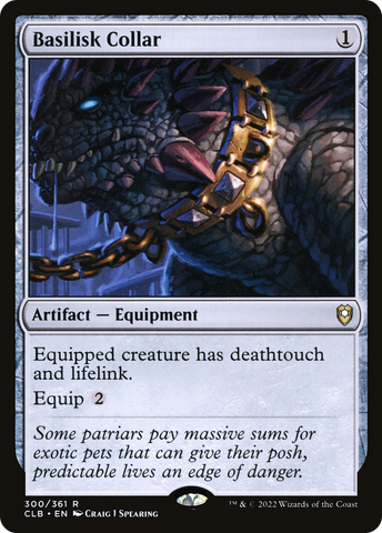 {R} Basilisk Collar [Commander Legends: Battle for Baldur's Gate][CLB 300]