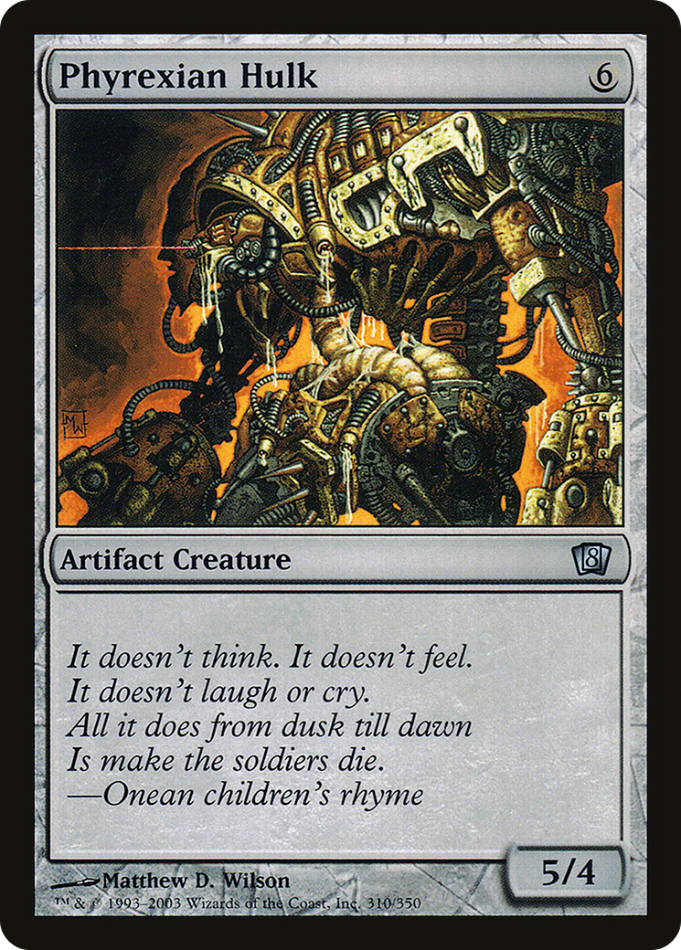 {C} Phyrexian Hulk [Eighth Edition][8ED 310]