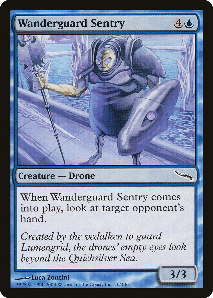 {C} Wanderguard Sentry [Mirrodin][MRD 056]