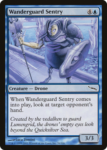 {C} Wanderguard Sentry [Mirrodin][MRD 056]