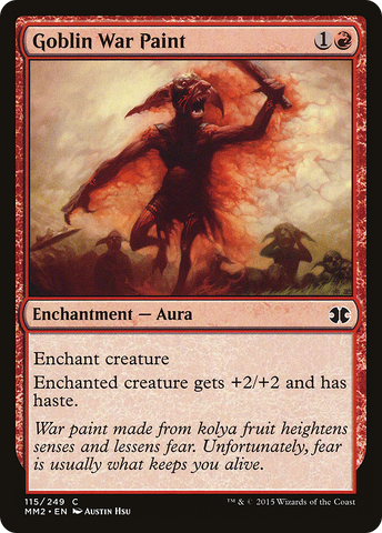 {C} Goblin War Paint [Modern Masters 2015][MM2 115]
