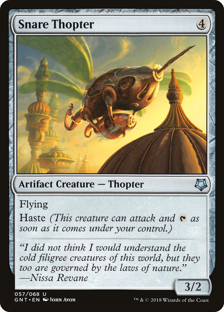 {C} Snare Thopter [Game Night 2018][GNT 057]