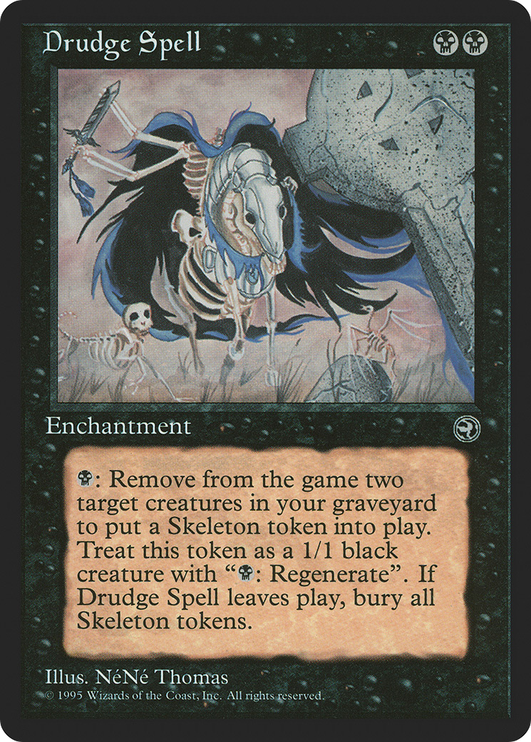 {C} Drudge Spell [Homelands][HML 045]