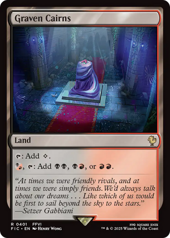 {R} Graven Cairns [FINAL FANTASY Commander][FIC 401]