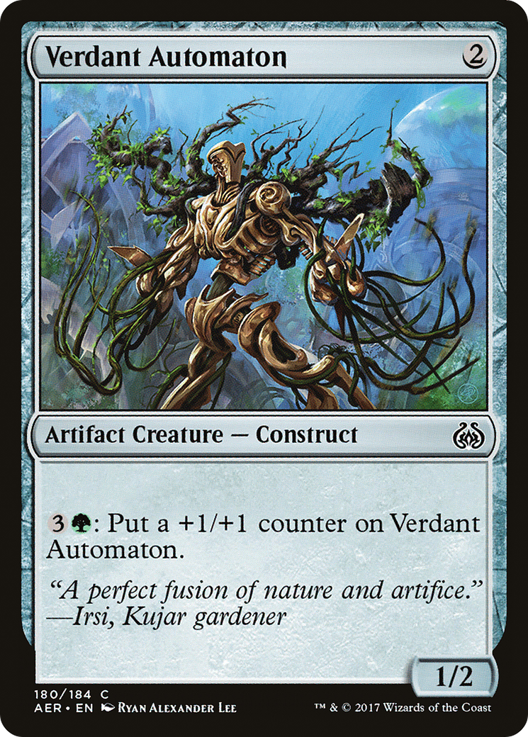 {C} Verdant Automaton [Aether Revolt][AER 180]