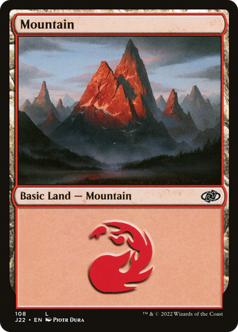 {B}[J22 108] Mountain (108) [Jumpstart 2022]