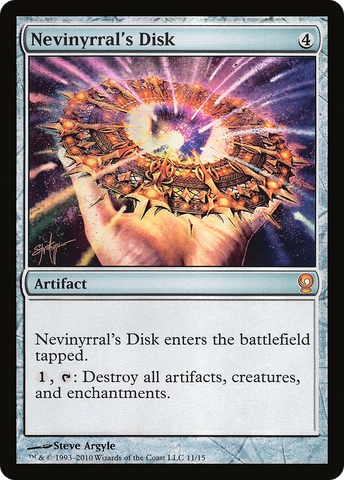 {R} Nevinyrral's Disk [From the Vault: Relics][V10 011]
