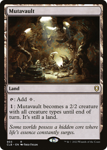 {R} Mutavault [Commander Legends: Battle for Baldur's Gate][CLB 903]