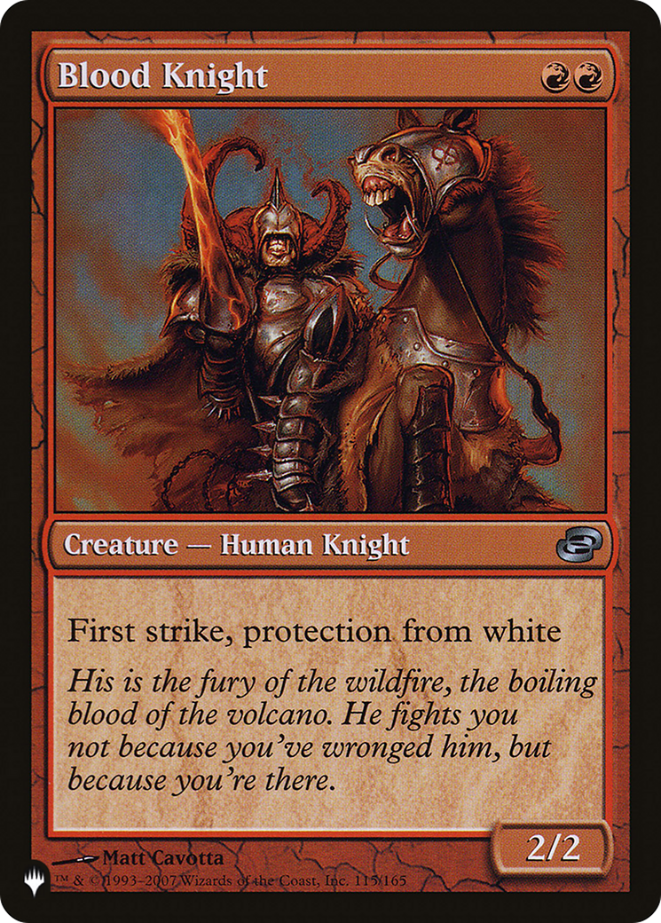 Blood Knight [LIST 115/165] : (colorshifted)