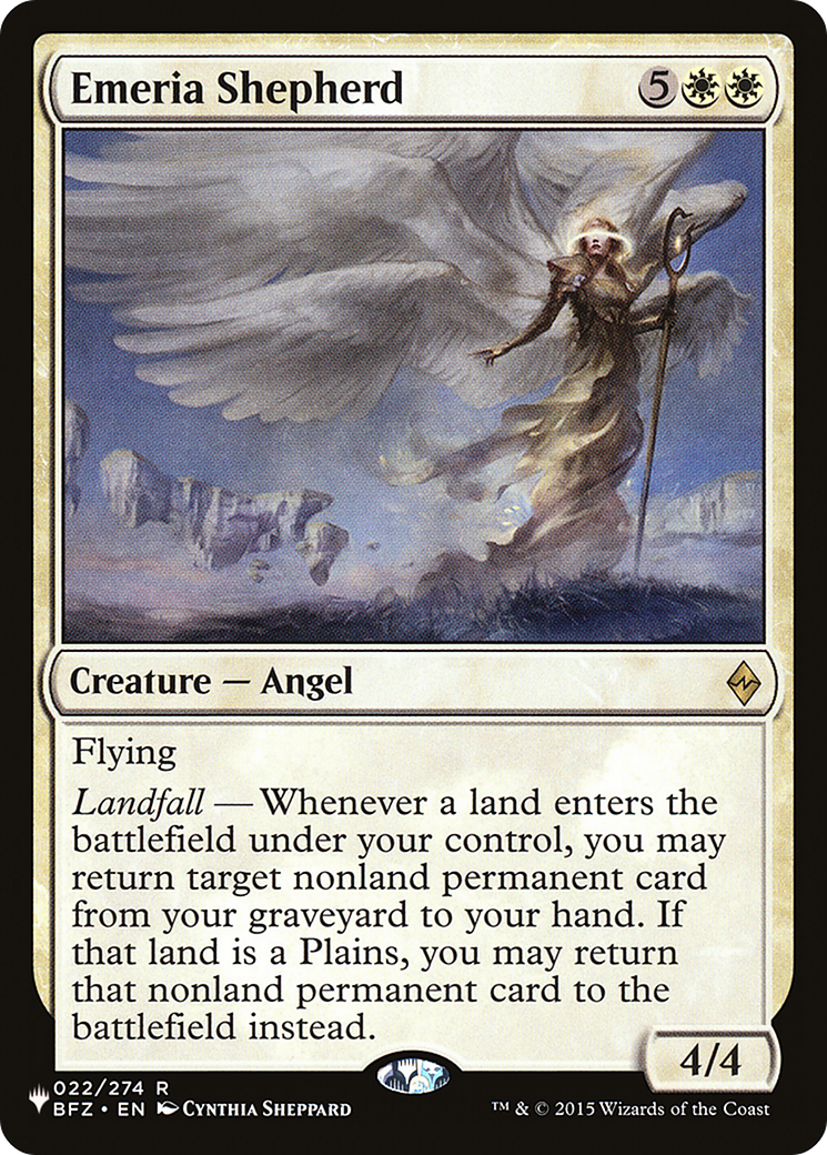 {R} Emeria Shepherd [Secret Lair: Angels][LS BFZ 022]
