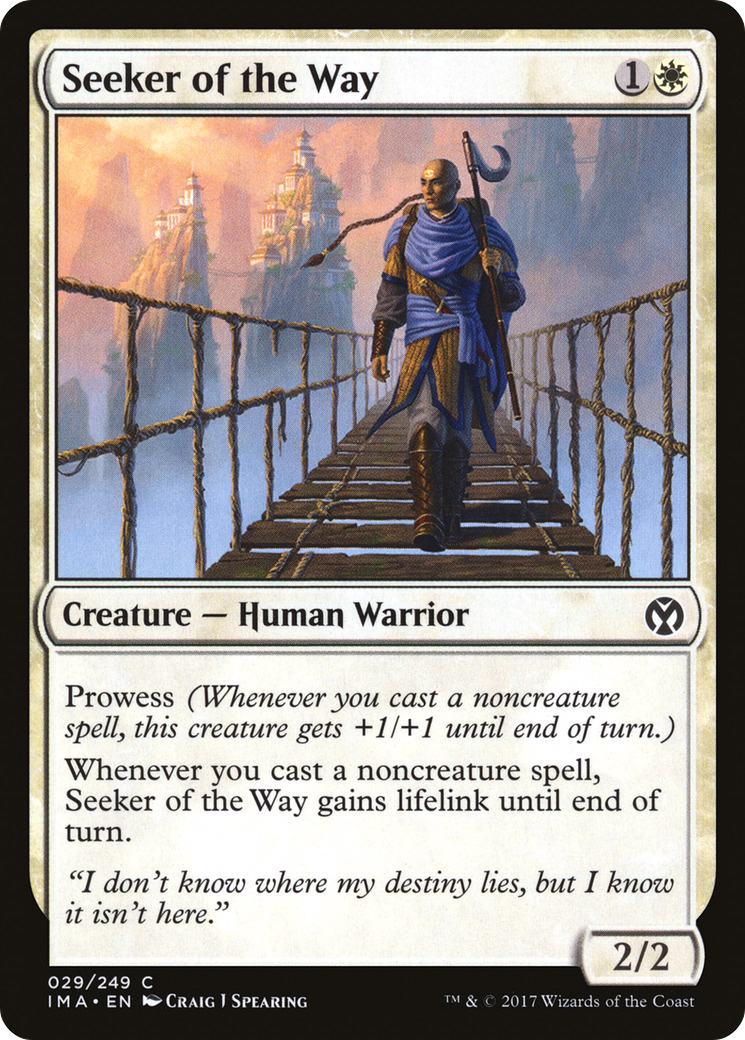 {C} Seeker of the Way [Iconic Masters][IMA 029] - Misty Mountain Games