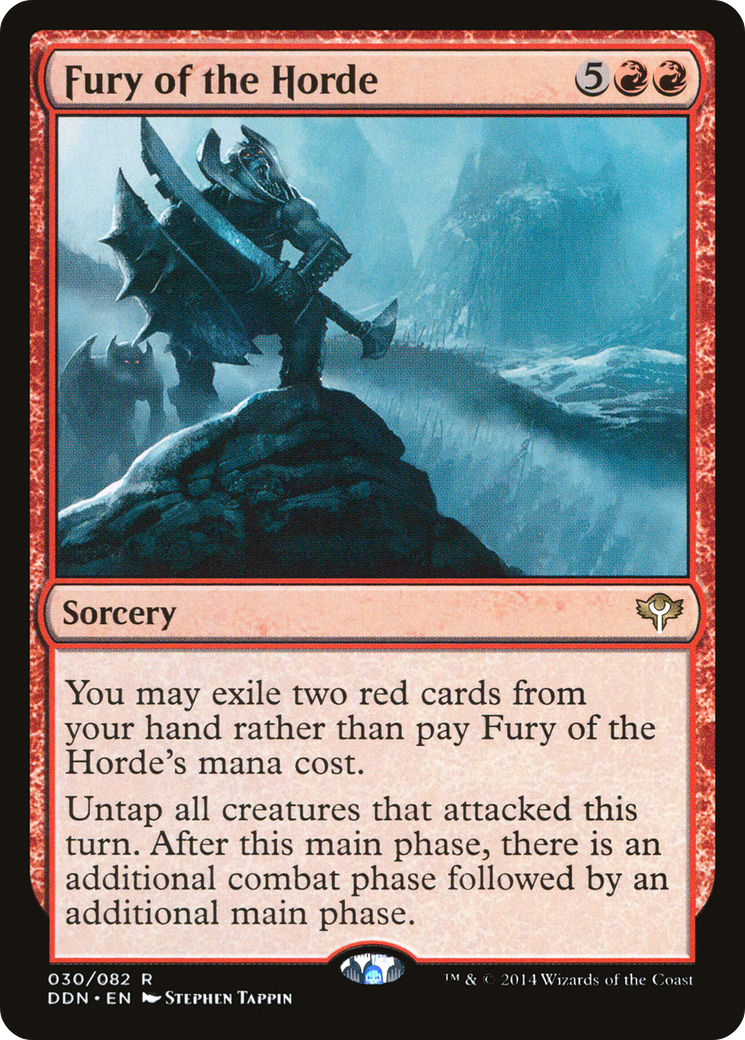 {R} Fury of the Horde [Duel Decks: Speed vs. Cunning][DDN 030] - Misty Mountain Games