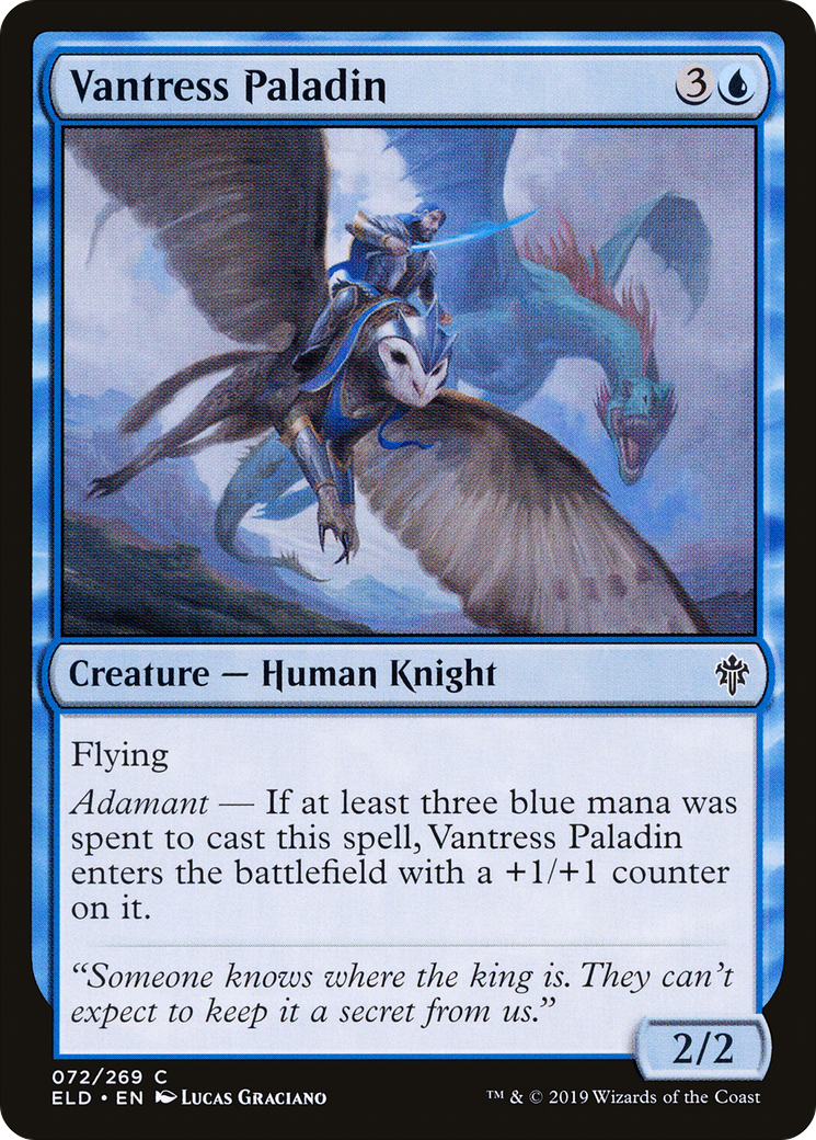 {C} Vantress Paladin [Throne of Eldraine][ELD 072]