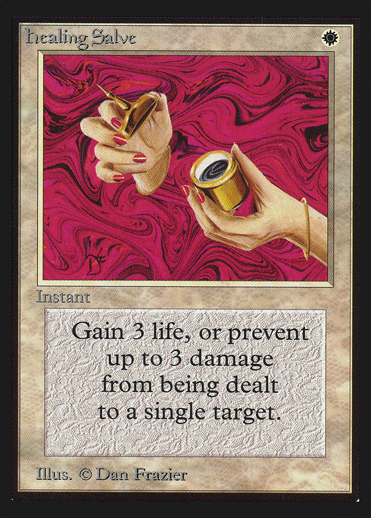 {C} Healing Salve [CollectorsÃ¢Â€Â™ Edition][GB CED 023]