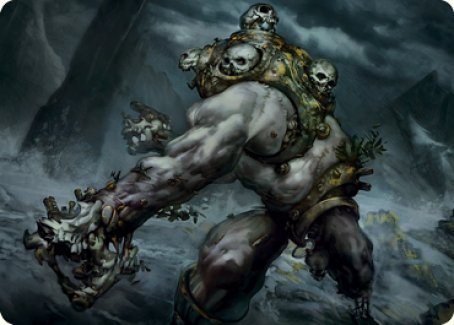 {A} Skull Skaab Art Card [Innistrad: Crimson Vow Art Series][AVOW 067]