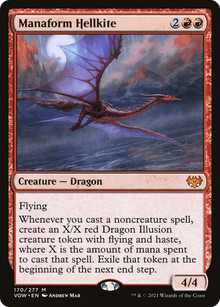 {R} Manaform Hellkite [Innistrad: Crimson Vow][VOW 170]