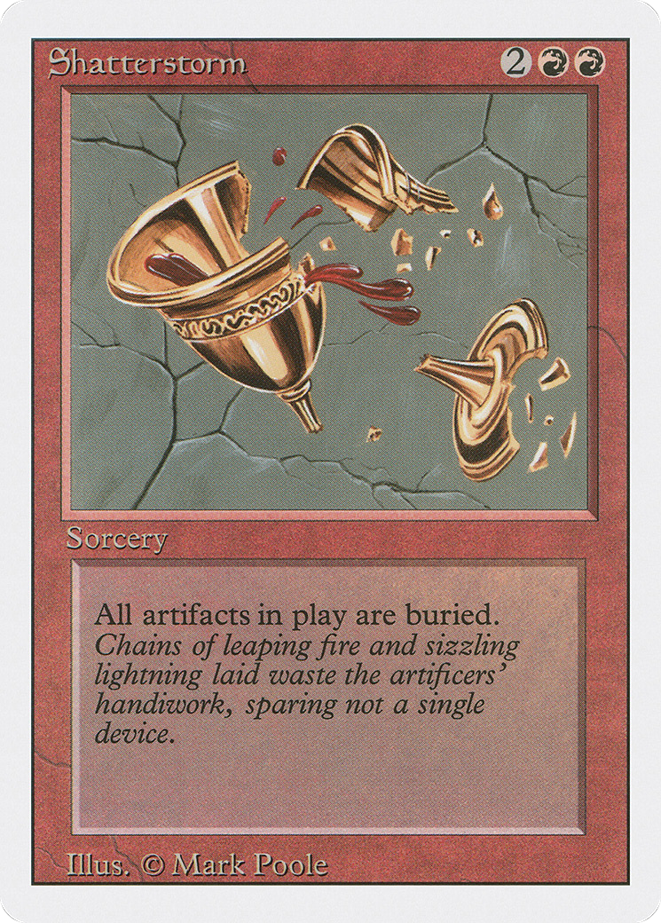 {C} Shatterstorm [Revised Edition][3ED 176]