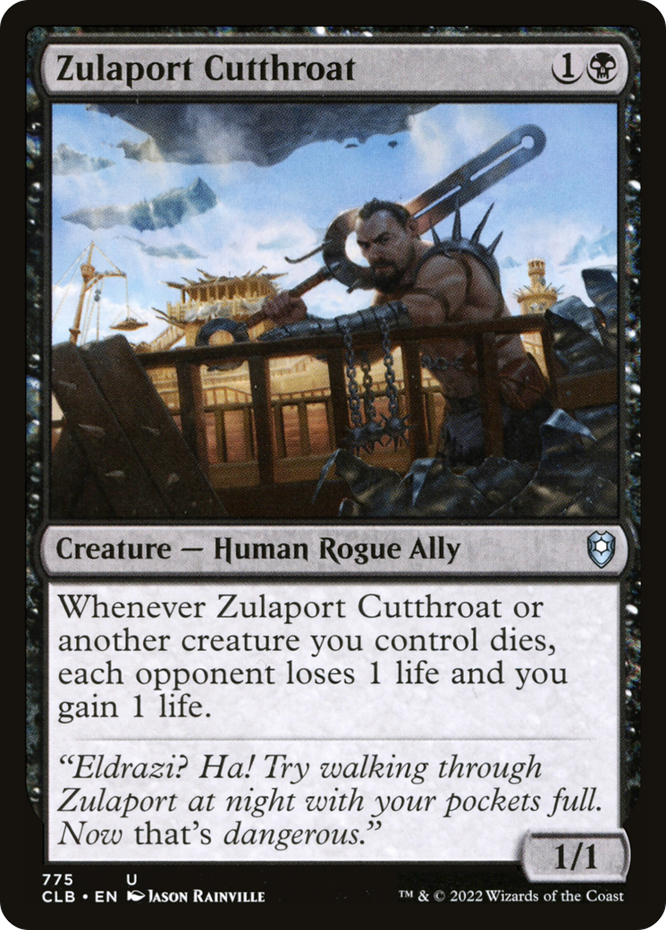 {C} Zulaport Cutthroat [Commander Legends: Battle for Baldur's Gate][CLB 775]