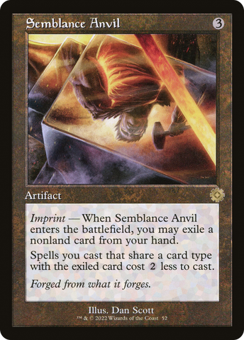{R} Semblance Anvil (Retro) [The Brothers' War Retro Artifacts][BRR 052]
