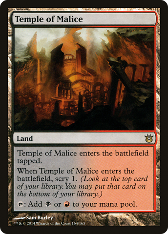 {R} Temple of Malice [Born of the Gods][BNG 164]