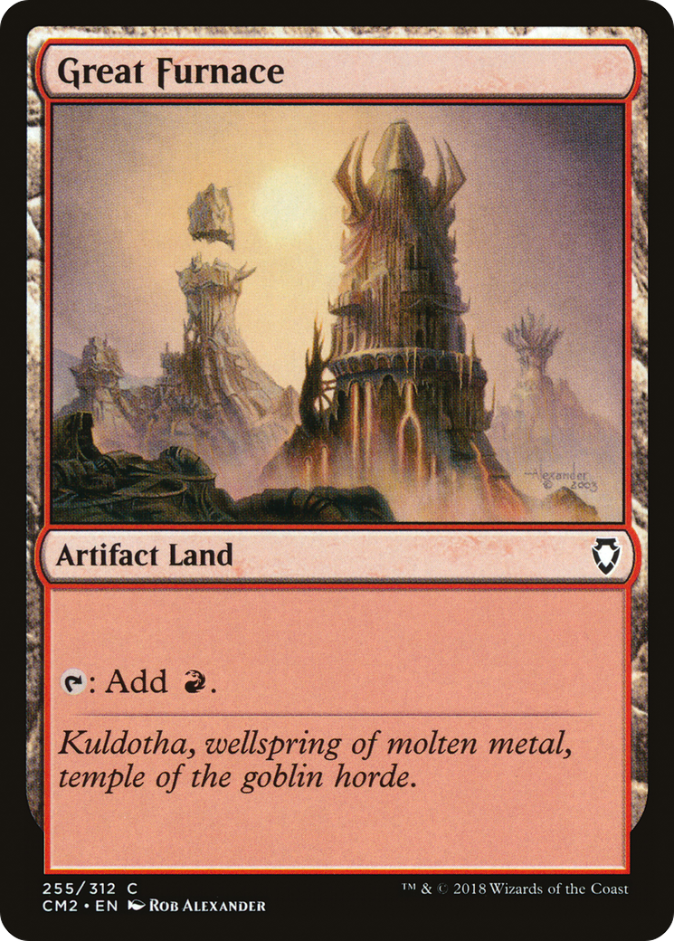 {C} Great Furnace [Commander Anthology Volume II][CM2 255]