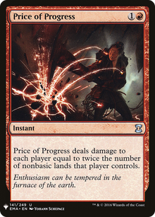 {C} Price of Progress [LIST EMA-141]