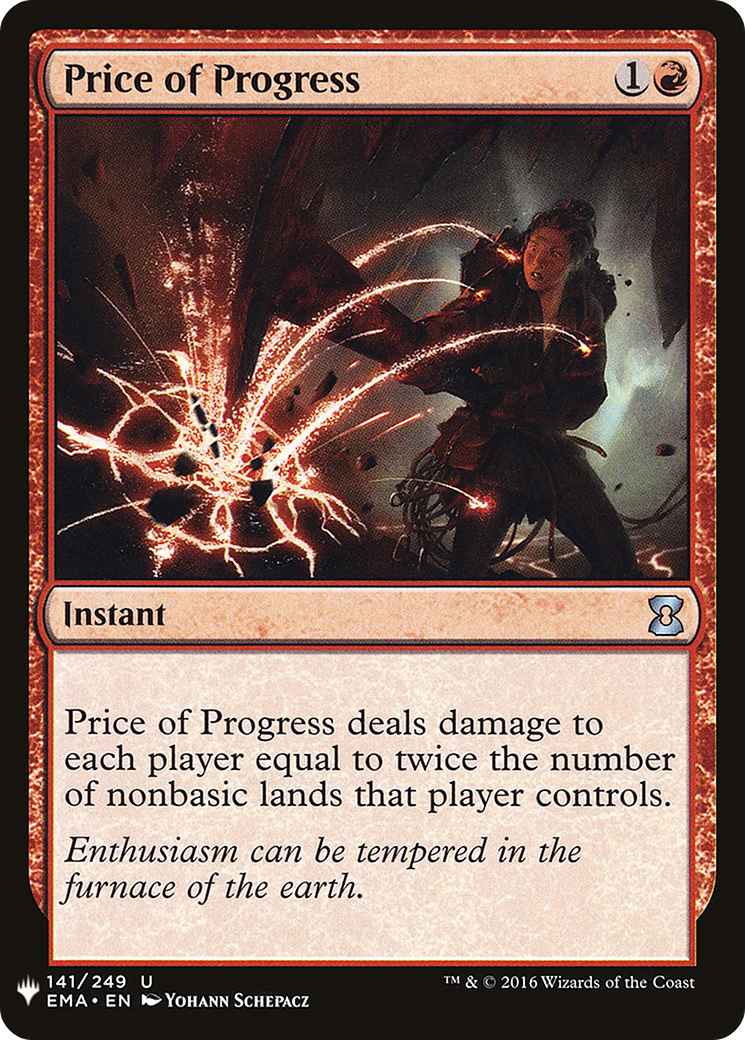 {C} Price of Progress [Mystery Booster][LS EMA 141]