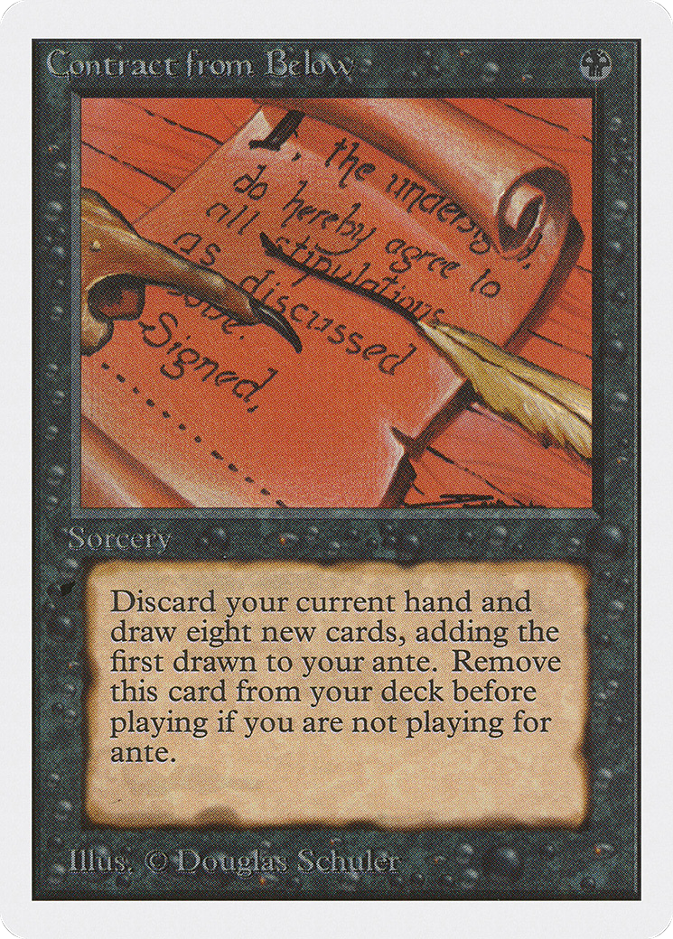 {R} Contract from Below [Unlimited Edition][2ED 097] - Misty Mountain Games