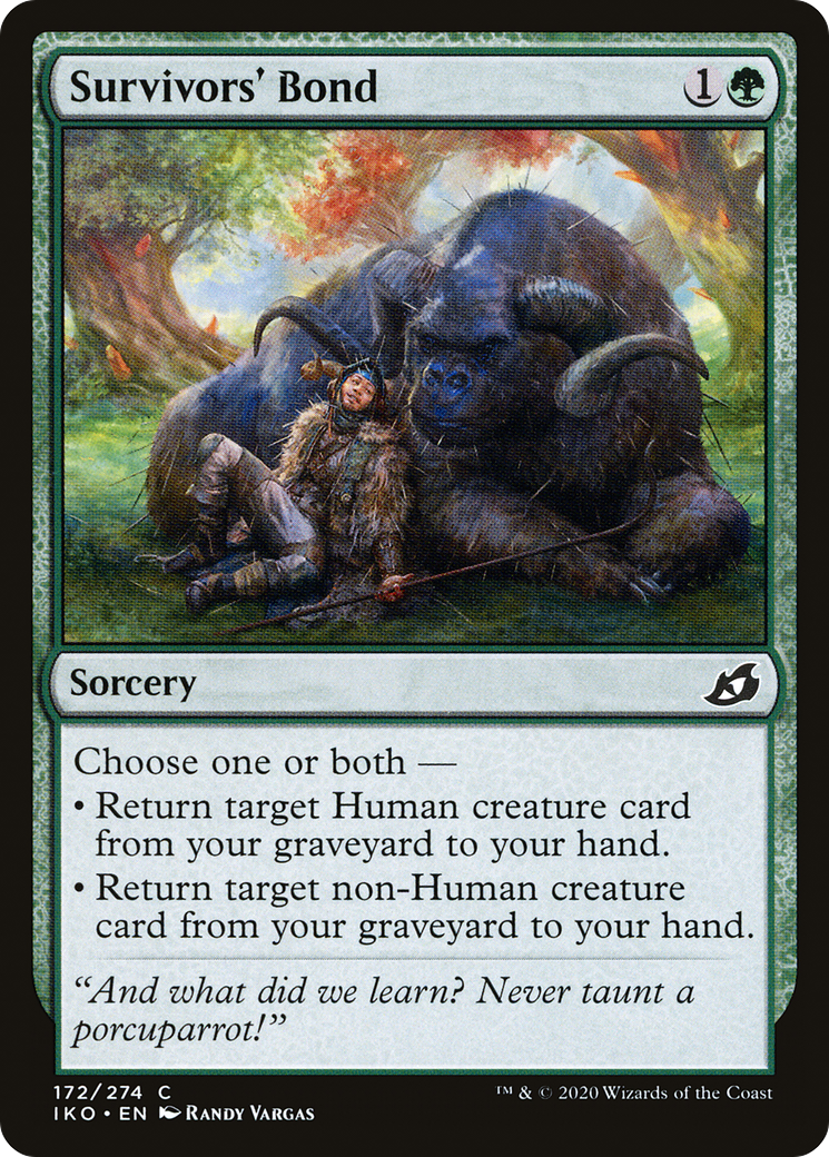 {C} Survivors' Bond [Ikoria: Lair of Behemoths][IKO 172]