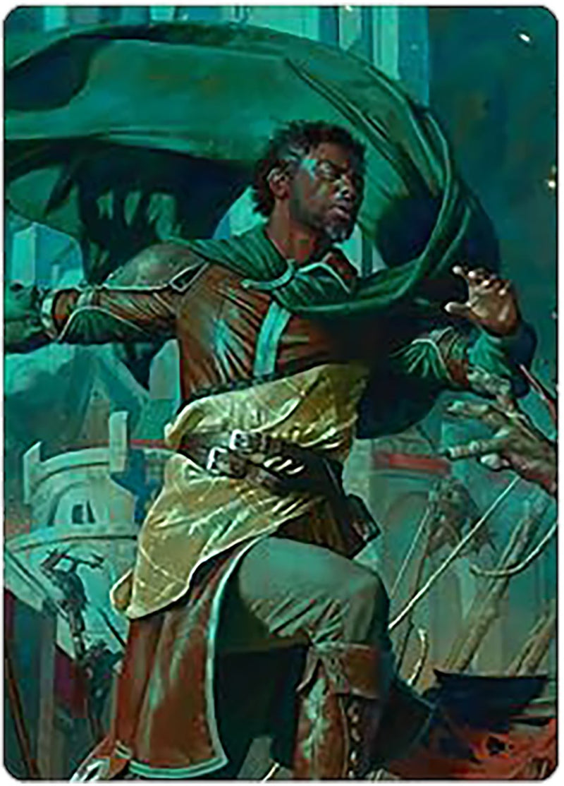 {A} Aragorn, Hornburg Hero Art Card [The Lord of the Rings: Tales of Middle-earth Art Series][ALTR 002]
