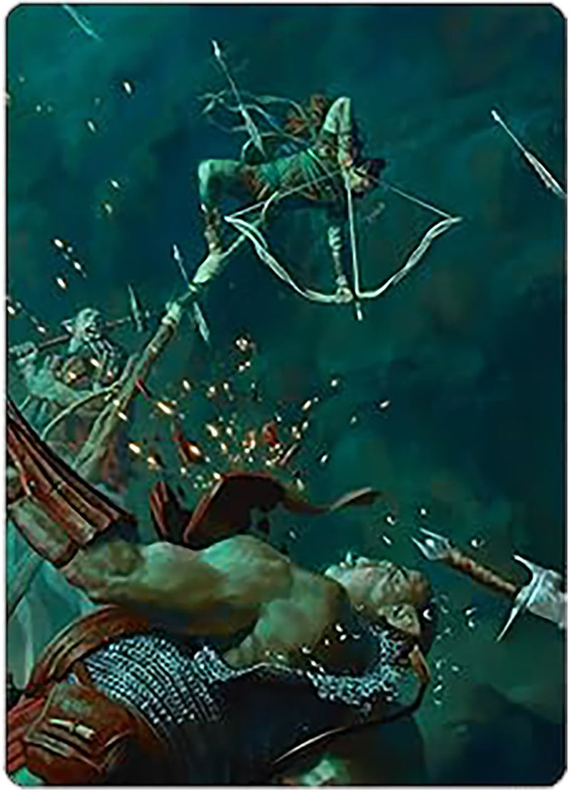 {A} Legolas's Quick Reflexes Art Card [The Lord of the Rings: Tales of Middle-earth Art Series][ALTR 003]