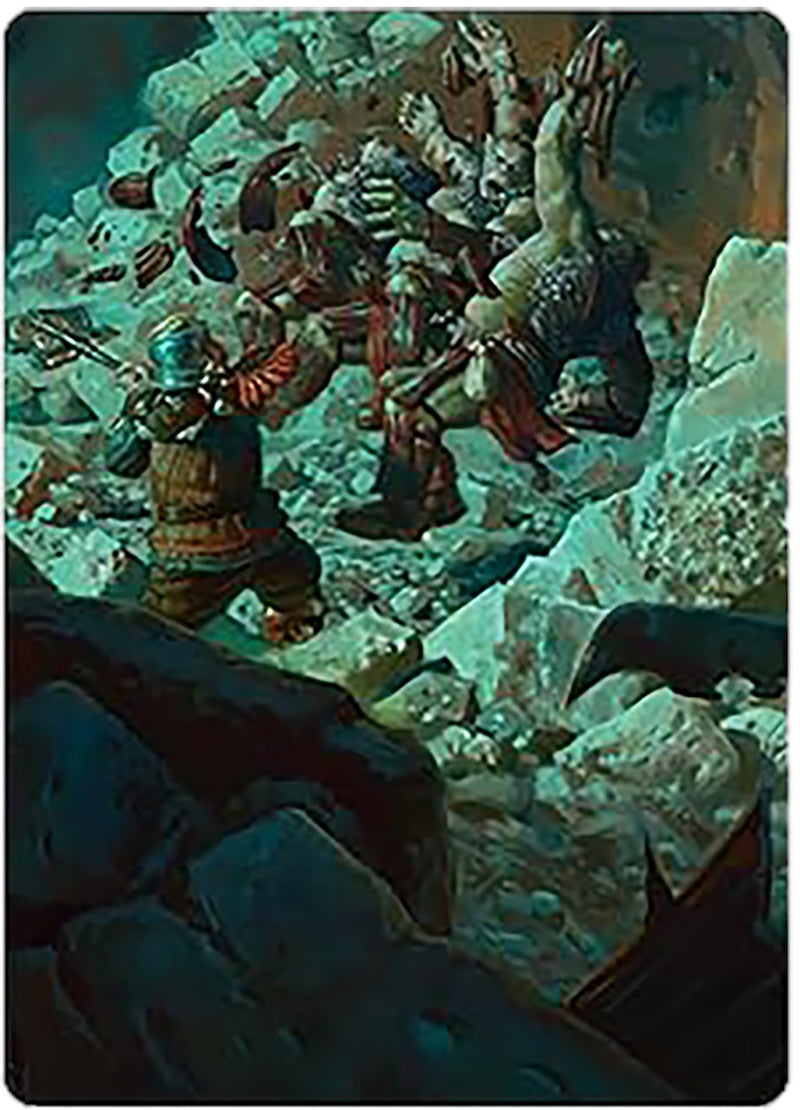 {A} Gimli's Reckless Might Art Card [The Lord of the Rings: Tales of Middle-earth Art Series][ALTR 004]