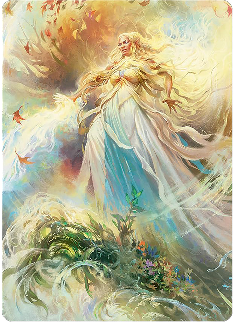 {A} Galadriel, Light of Valinor Art Card [The Lord of the Rings: Tales of Middle-earth Art Series][ALTR 008]