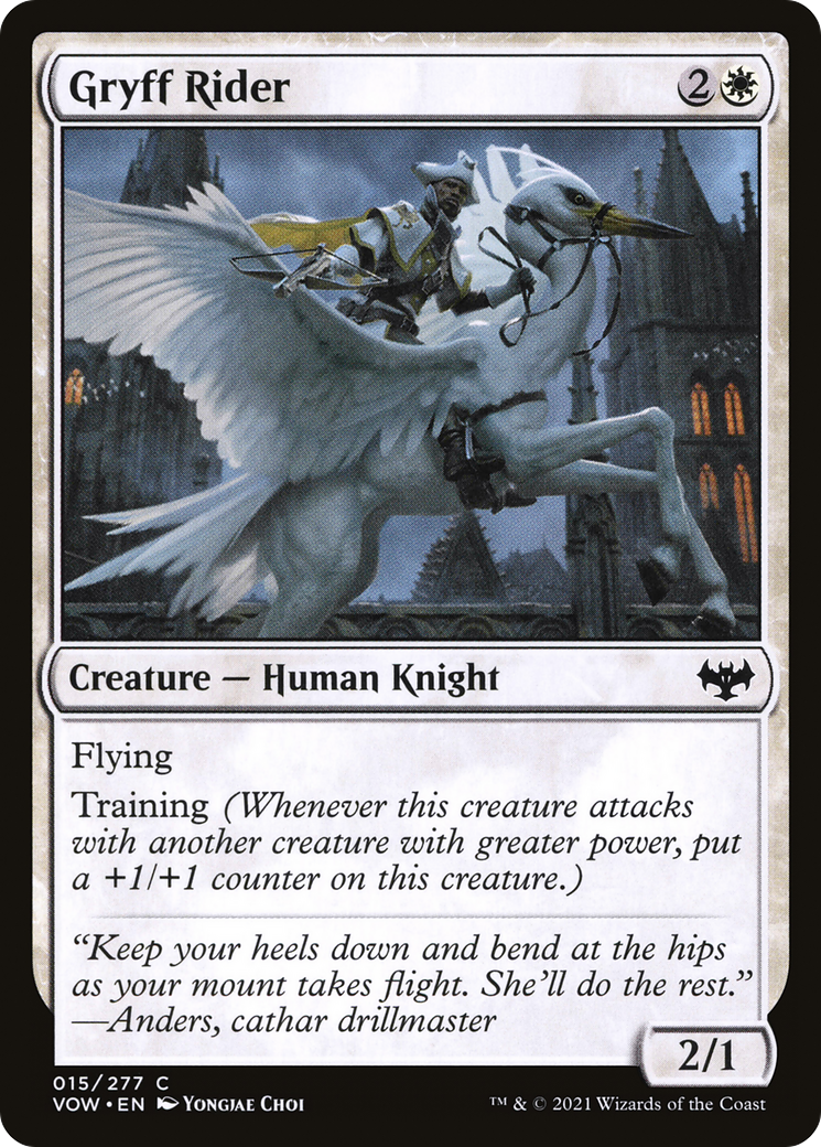 {C} Gryff Rider [Innistrad: Crimson Vow][VOW 015]