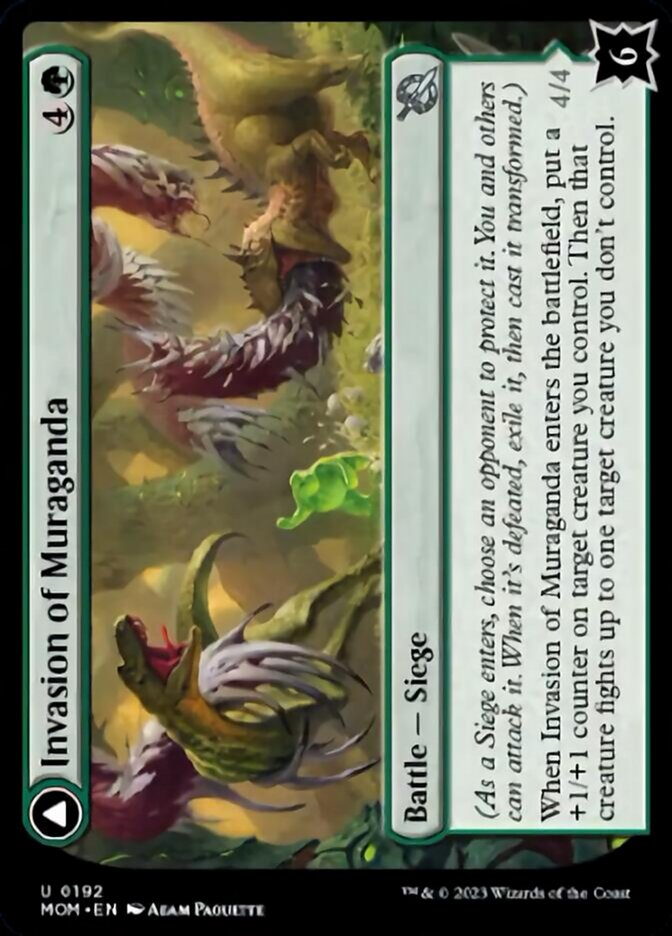 {C} Invasion of Muraganda // Primordial Plasm [March of the Machine][MOM 192]