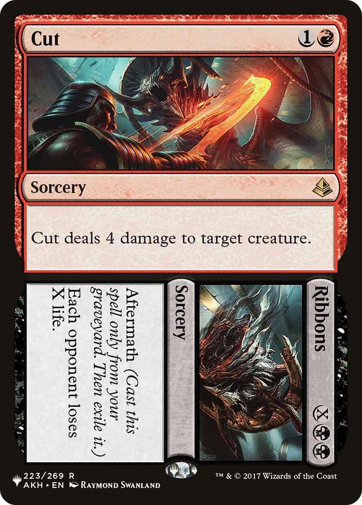 Cut // Ribbons [LIST 223/269]
