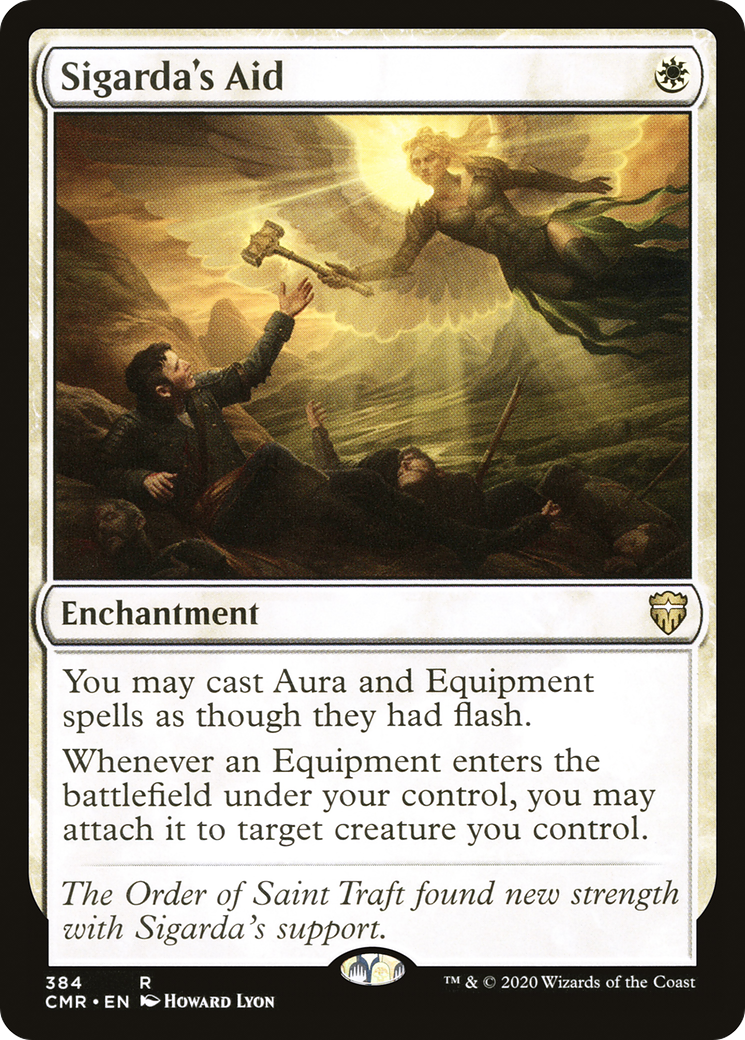{R} Sigarda's Aid [Commander Legends][CMR 384]