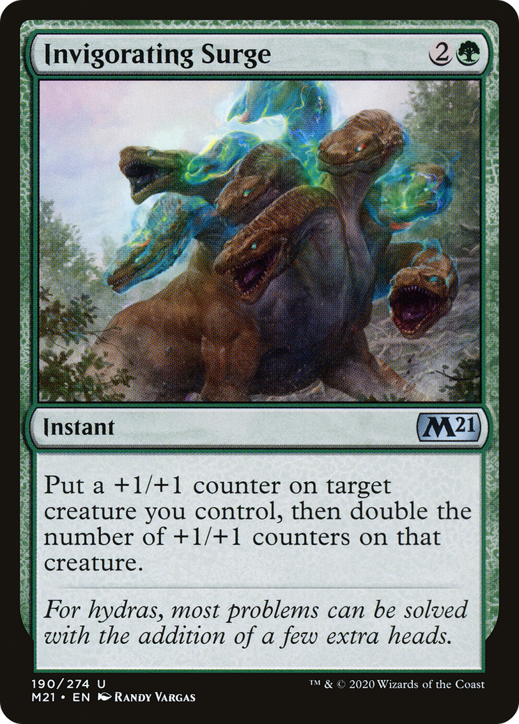 {C} Invigorating Surge [Core Set 2021][M21 190]