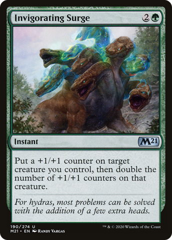 {C} Invigorating Surge [Core Set 2021][M21 190]