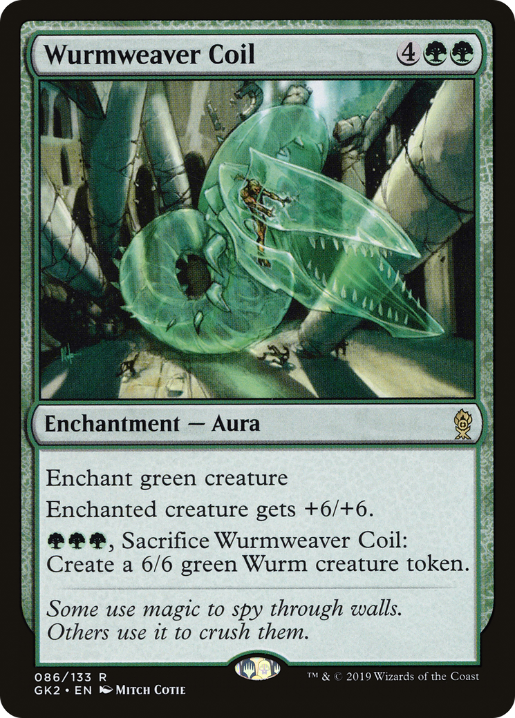 {R} Wurmweaver Coil [Ravnica Allegiance Guild Kit][GK2 086]